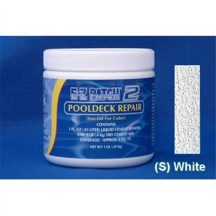 EZ Products EZP-121 3 No. POOLDECK REPAIR - - S WHITE EACH