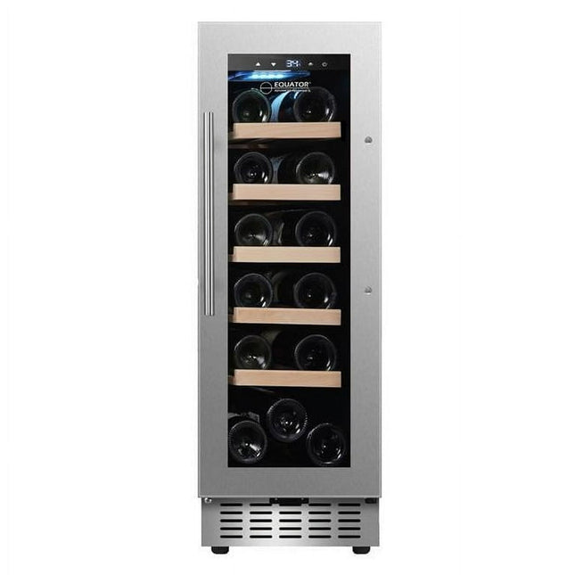 Equator Advanced Appliances WR 18 bottle Built-in/Freestanding Wine Refrigerator with 7 color LED Lights