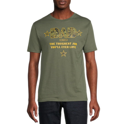 Father's Day Men's & Big Men's Toughest Job You'll Ever Love Graphic T-Shirt