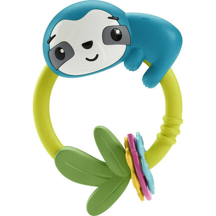 Fisher-Price Baby Sensory Toy With Fine Motor Activities For Newborns, Slide & Clack Sloth