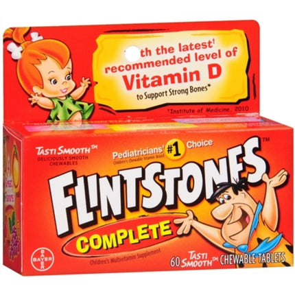 Flintstones Chewable Tablets Complete 60 ea - (Pack of 1)