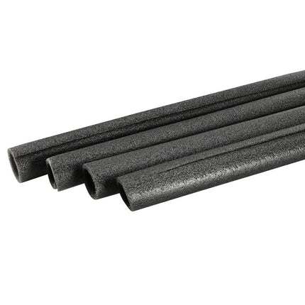 Foam Tube Sponge Protective Sleeve Black Sleeve 25mm(1 Inch) ID for Pipe Insulation, Pack of 4