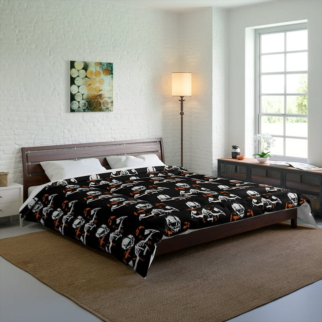 Football Comforter, warm comforter, bed spread, home decor, bedding