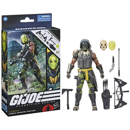 G.I. Joe: Classified Series Cobra Shadow Tracker, Collectible Kids Toy Action Figure for Boys and Girls Ages 4 5 6 7 8 and Up (6")