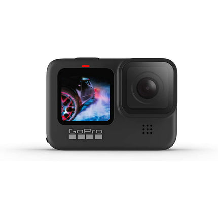 GoPro HERO9 Black - Waterproof Action Camera with Front LCD and Touch Rear Screens, 5K Ultra HD Video, 20MP Photos, 1080p Live Streaming, Webcam, Stabilization