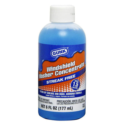 Gunk Windshield Washer,6 oz.,Plastic Bottle  M506