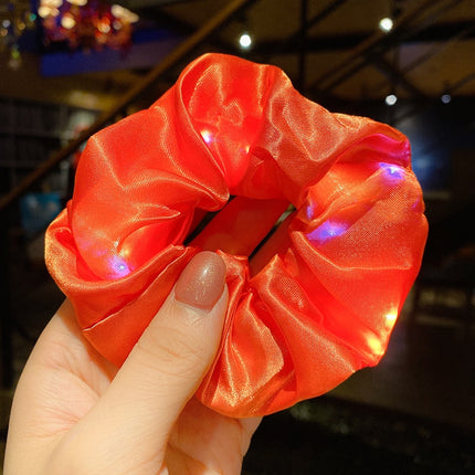Ladies Party Scrunchies Light Up & Festive