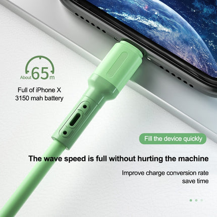 2 Meter Long iPhone Charger for iPhone  12 11 Pro Max X XR XS 8 7 6 6s 5 5s Fast Charging USB Wire Cord Liquid Silicone Cable 1/1.5/2M