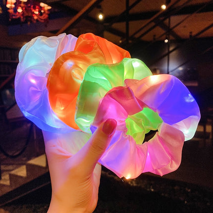 Ladies Party Scrunchies Light Up & Festive