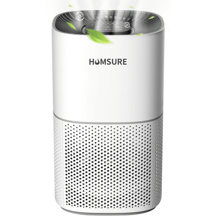 HUMSURE Air Purifiers for Home with HEPA 13 Filter, Large Air Purifier Up to 1076 Sq.Ft, Remove 99.97% of Pet Hair Odor Dust Smoke Mold Pollen, White, HKJ-200A