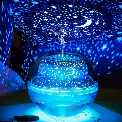 Peaceful Night Star Projector Diffuser Portable