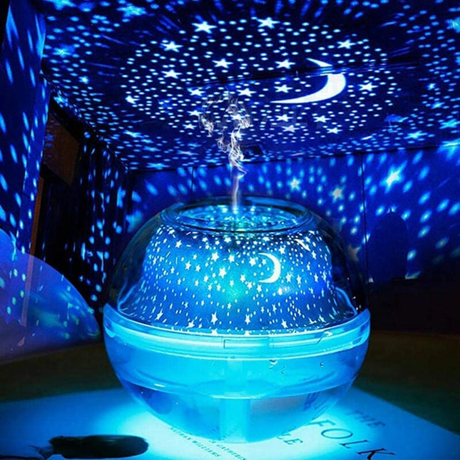 Peaceful Night Star Projector Diffuser Portable