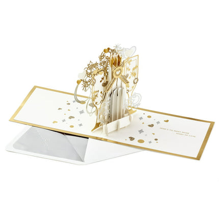 Hallmark Signature Paper Wonder Pop Up Anniversary Card (Pop the Champagne)