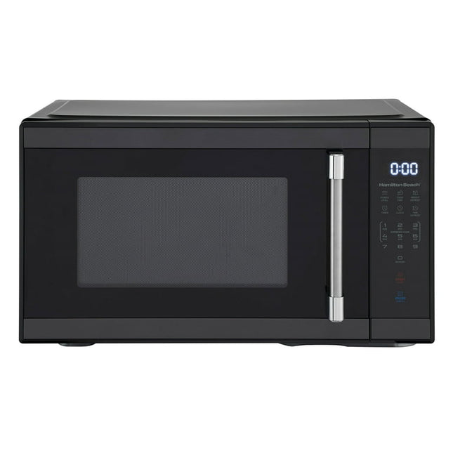 Hamilton Beach 1.1 cu. ft. Countertop Microwave Oven, 1000 Watts, Black Stainless Steel