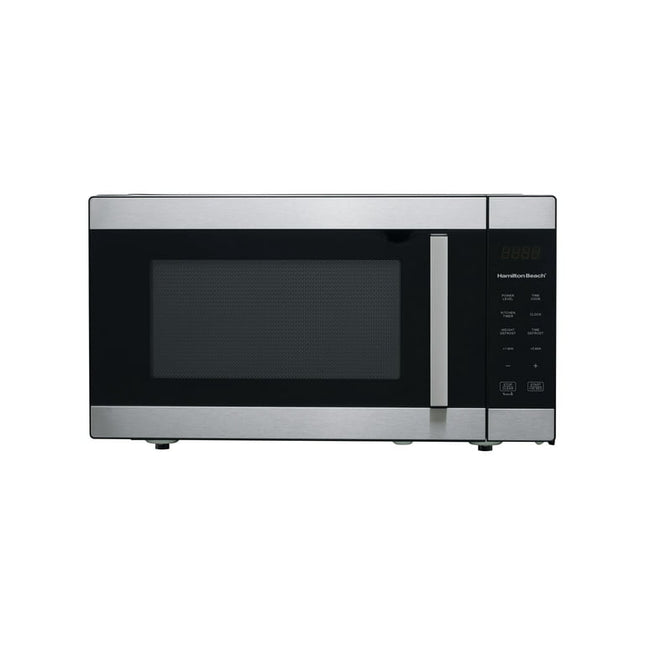 Hamilton Beach 1.6 Cu ft Sensor Cook Countertop Microwave Oven in Stainless Steel, New