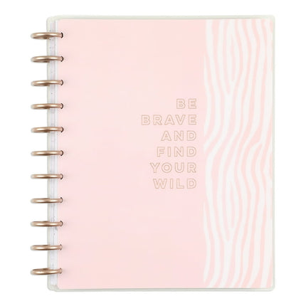 Happy Planner Dated 12 Month Planner, January 2024 – December 2024, Monthly Layout, Kind & Wild, Big Sized Planner 8.5” x 11”