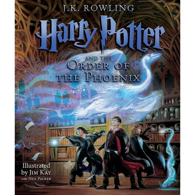 Harry Potter: Harry Potter and the Order of the Phoenix: The Illustrated Edition (Harry Potter, Book 5) (Series #5) (Hardcover)