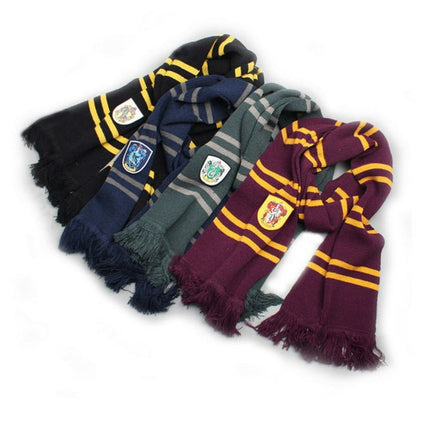 Harry Potter Scarf Ultra Soft Knitted Fabric Blue
