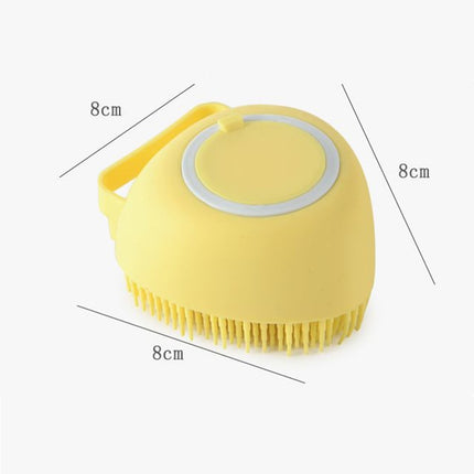 Bathroom  Pet Dog Cat Bath Massage Washer Soft Brush Scrubber