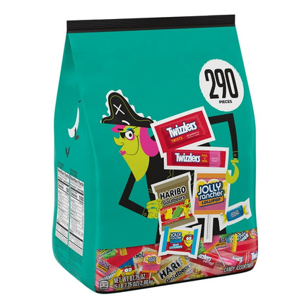 Hershey Assorted Fruit Flavored Halloween Candy, Bulk Variety Bag 87.75 oz, 290 Pieces