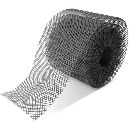 Home Intuition Gutter Guard Plastic Mesh Guards 6" Wide 20' Long (Single)