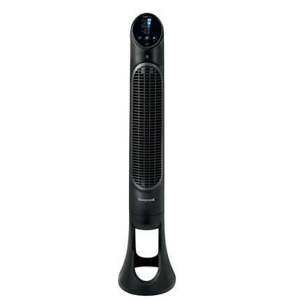 Honeywell Black Quiet Set Oscillating Electric Tower Stand Fan, New, W 15.75" x H 39.8", HYF260BV5