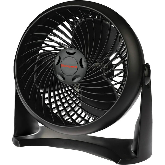 Honeywell Turbo Force Air Circulator Personal Fan, New, Black, W 8.94" x H 10.9" x L 6.3", HT900