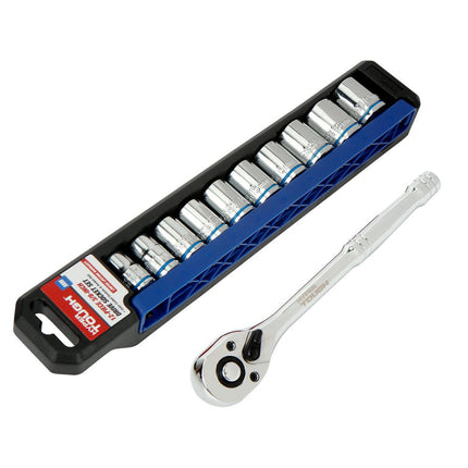 Hyper Tough 12-Piece 3/8-inch Drive Socket Set MM, Model 42883