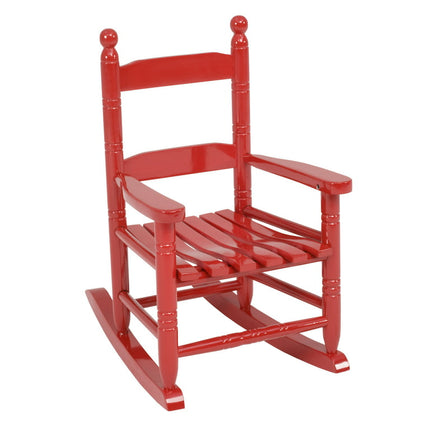 Jack Post Indoor-Outdoor Porch Rocker for Children Ages 1-3 Rocker Painted in Red