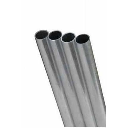 K & S Precision Metals 8102 0.12 OD x 12 L in. Aluminum Tube- Pack 3