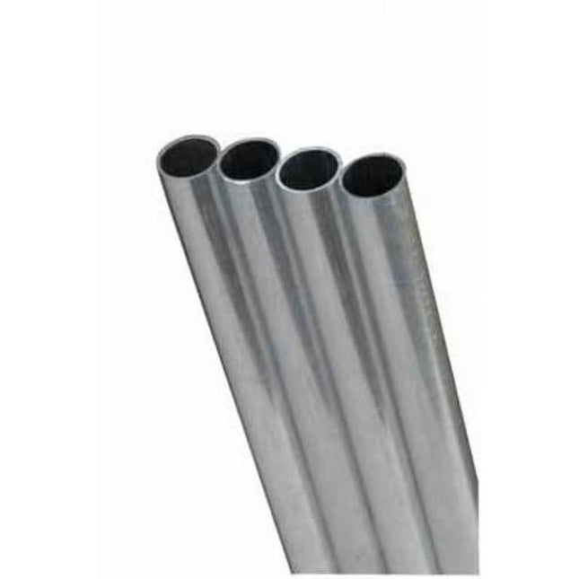 K & S Precision Metals 8102 0.12 OD x 12 L in. Aluminum Tube- Pack 3