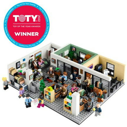 LEGO Ideas The Office 21336 US TV Show Series Dunder Mifflin Scranton Model Building Set, 15 Characters Minifigures, Iconic Gift for Adults and Teens