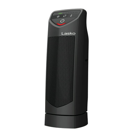 Lasko 1500W 14" Oscillating Ceramic Electric Tower Space Heater, CT14320, Black, New