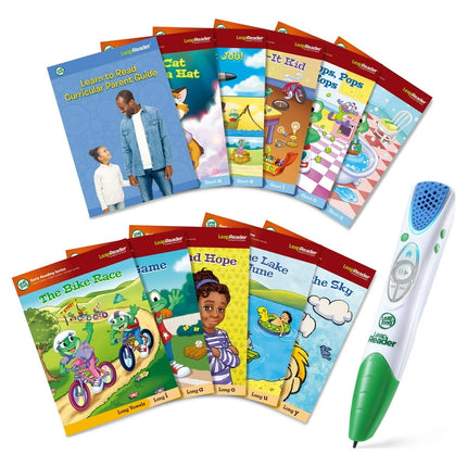 LeapFrog LeapReader Learn-to-Read 10-Book Mega Pack, Stylus Included, Reading Toy for Kids