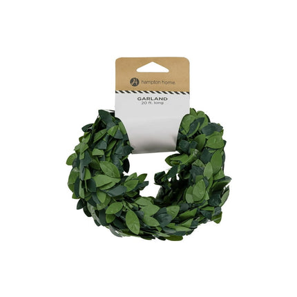 Leisure Arts Decorated Art Wire Décor Garland, 2.75" (Green) Everyday