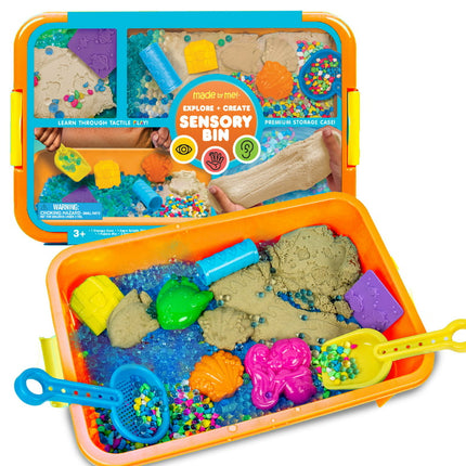 Made By Me! Explore + Create Sea Creature Sensory Bin, Boys and Girls, Child, Ages 3+