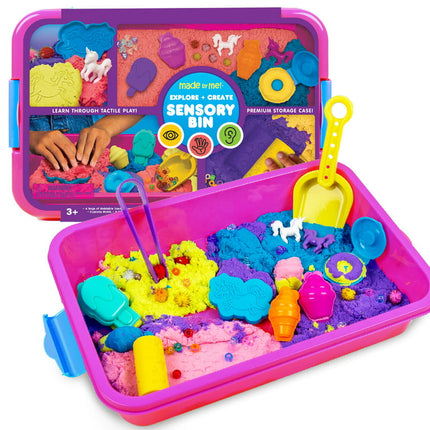 Made by Me! Explore + Create Unicorn Sensory Bin, Boys and Girls, Child, Ages 3+