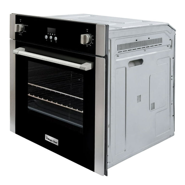 Magic Chef MCSWOE24S 24in 2.2 Cu ft Electric Wall Oven, Assembled Product H 23.4in W 21.8in D 23.4in