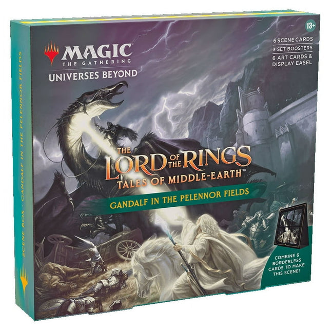 Magic: The Gathering Lord of The Rings Tales of Middle-Earth Scene Box -  Gandalf in the Pelennor Fields 0.6 lb