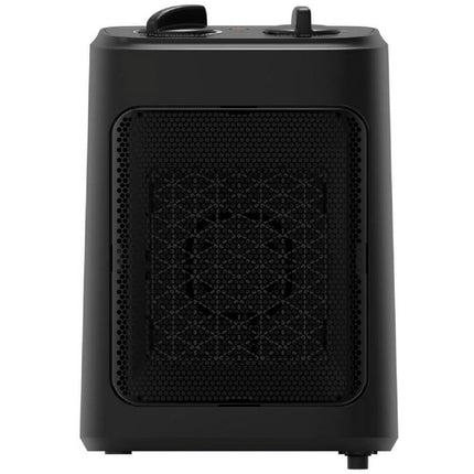 Mainstays 1500W Ceramic Fan-Force Electric Space Heater, Black