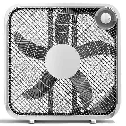 Mainstays 20" 3-Speed Box Fan, FB50-16HW, White
