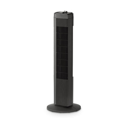 Mainstays 28-Inch 3-Speed Oscillating Tower Fan, Black