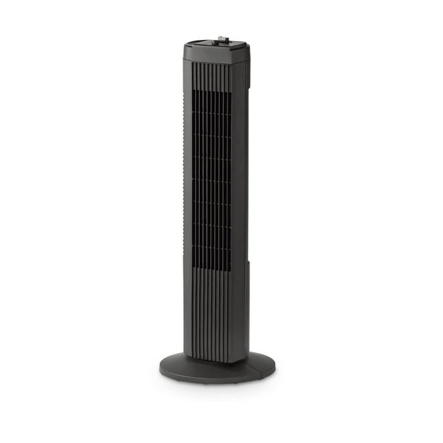 Mainstays 28-Inch 3-Speed Oscillating Tower Fan, Black