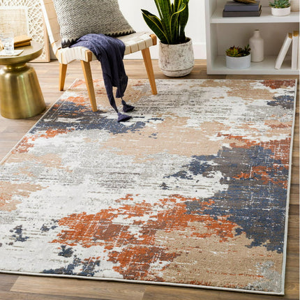 Mark&Day Area Rugs, 5x7 Rugby Modern Terracotta Area Rug (5'3" x 7'3")