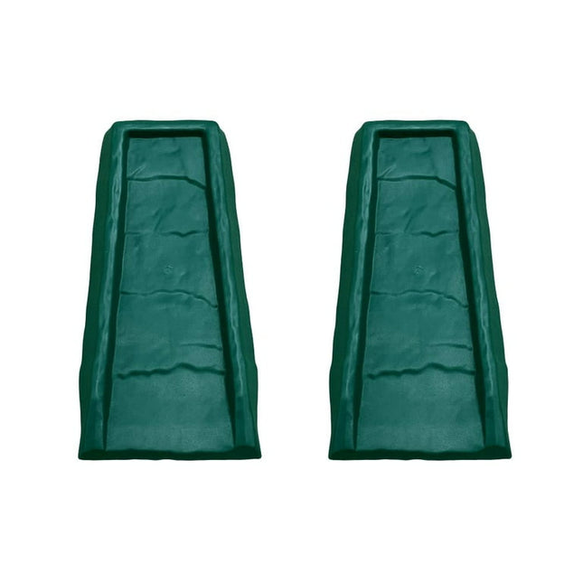 Master Mark Splash Block, Gutter Downspout Extension, Splashguard 24" (2-Pack) Green