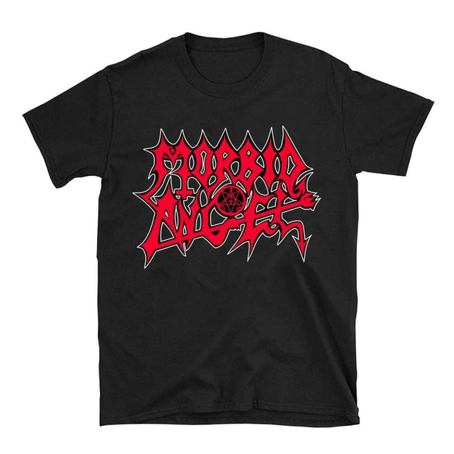 Men's Morbid Angel t Shirt Classic Logo Graphic Printing Shirts Top Black