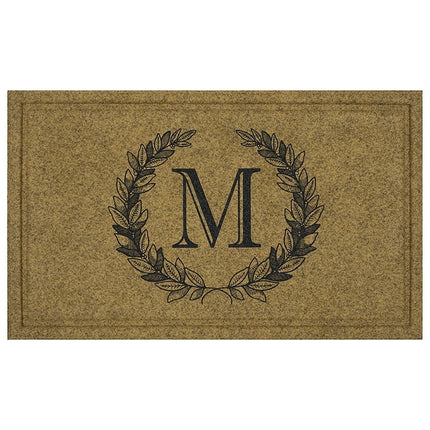 Mohawk Home Laurel Monogram M Multi 1' 6" X 2' 6"