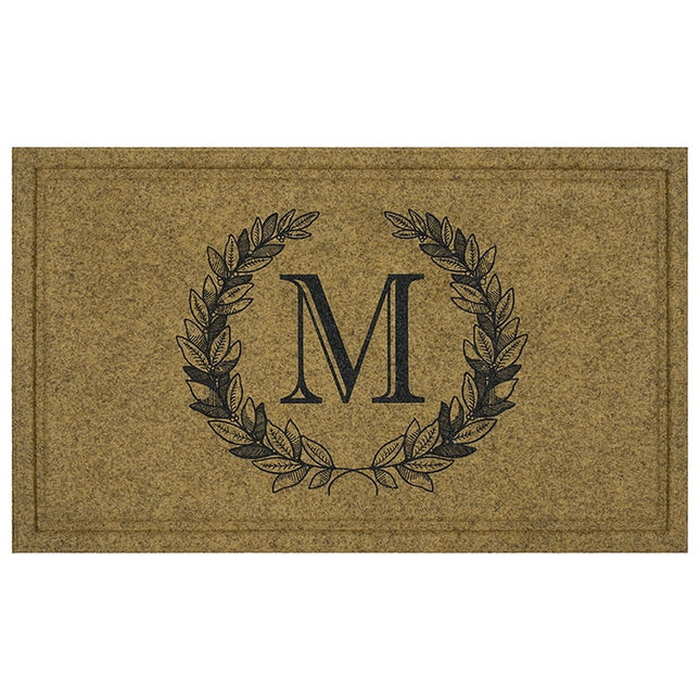 Mohawk Home Laurel Monogram M Multi 1' 6" X 2' 6"