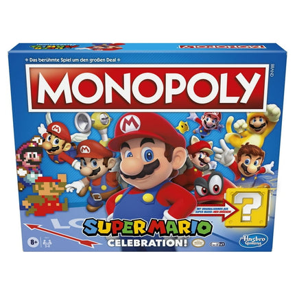 Monopoly Super Mario Celebration Edition Board Game for Kids and Family Ages 8 and Up, 2-6 Players