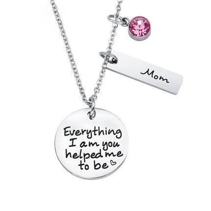 Moocorvic Mother Day Necklace From Daughter Mom Birthday Gift Necklace For Mom Daughter Gifts